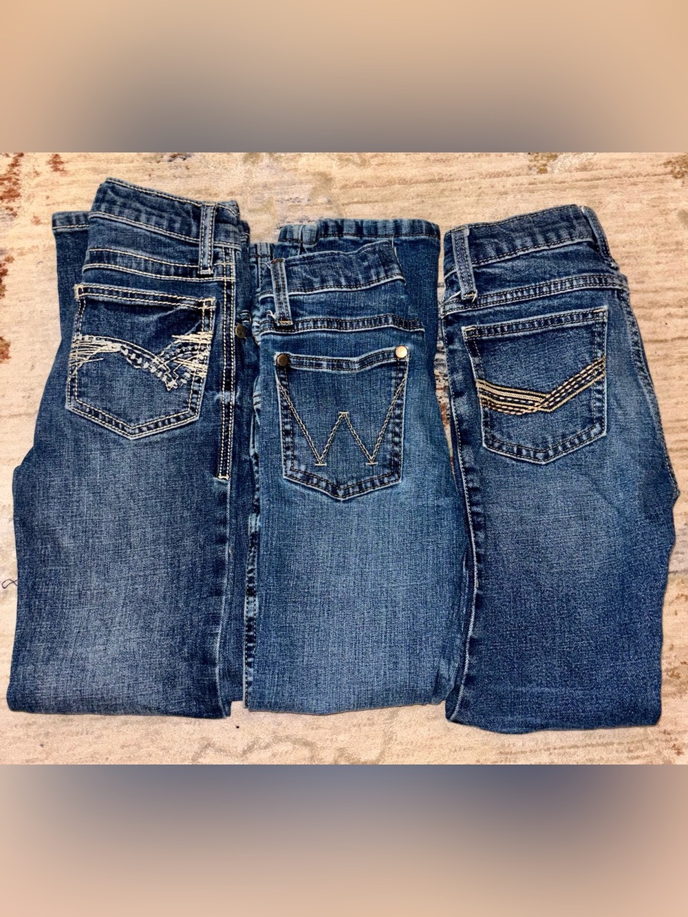Boys Wrangler 20X Jeans Bundle!